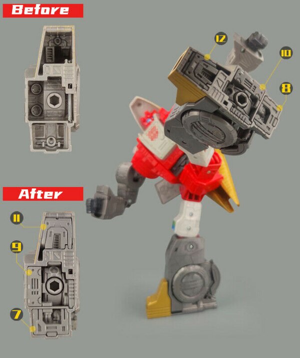 GoBetter Studio Series 86 Dinobot Slag Upgrade Kit Image  (4 of 12)